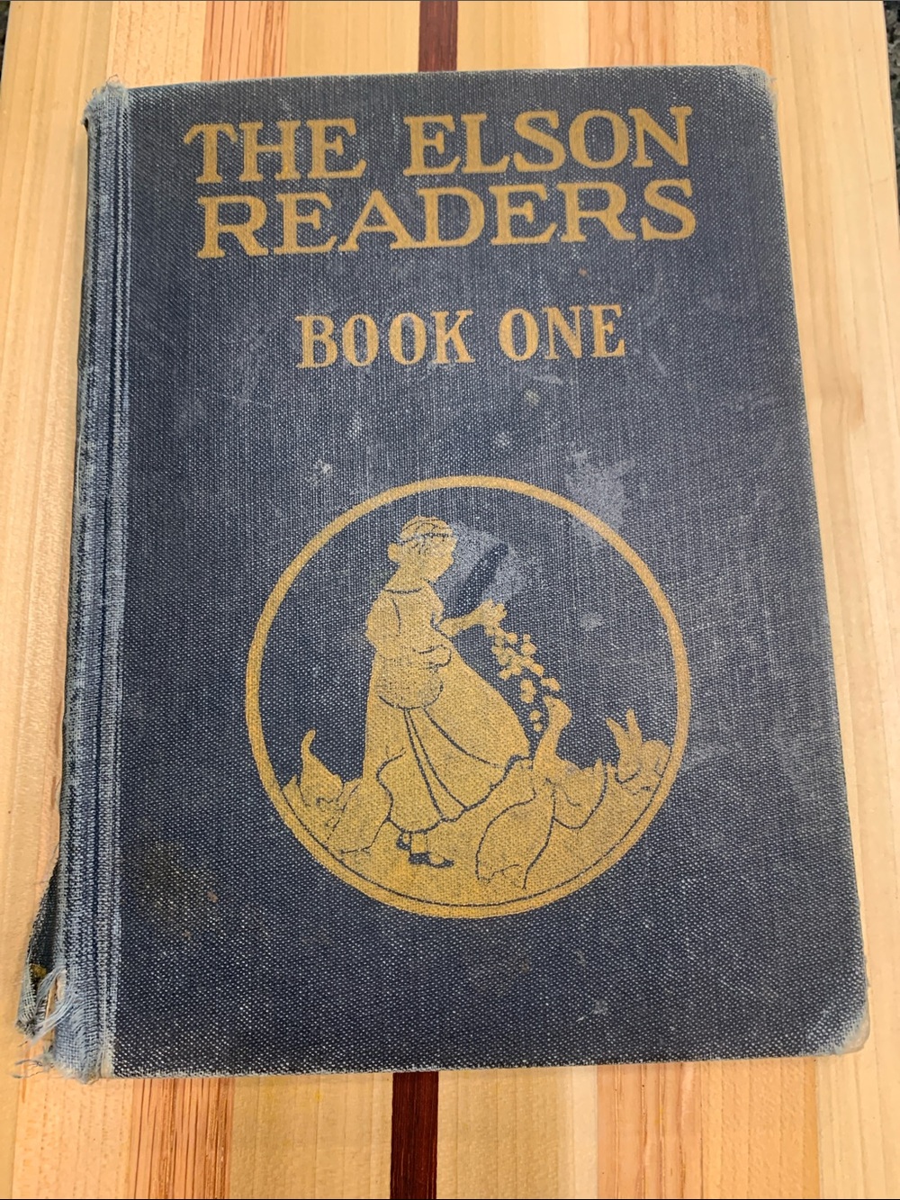 The Elson Readers Book One - Navy Blue & Gold Hardcover